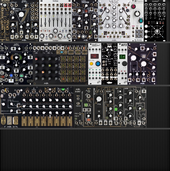 All of this plus sp404, microfreak, re-202, and mopho x4 &amp; sq1