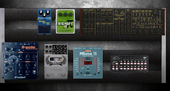 My chirpy Pedalboard