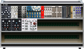A-100 Monster Cases 9U A-100PMS9 NON DOEPFER MODULES // NOT ASSEMBLED