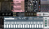! artemis ! OPTION B (14u) 7U #2 – bottom [no 2nd big mult = plinky ergonomics + dj fader + quad slews] add stereo master eq if it doesn&#039;t get in the way of plinky (palm/muscle memory) big buff = 1. clock 2. noise [fm src] | nearness can sum out to apollo
