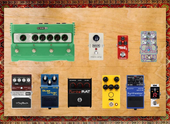 My sleazy Pedalboard