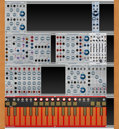 Buchla Case Expanded