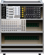 My plastered Eurorack