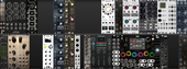 My outlined Eurorack