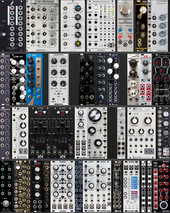 Four Rows of Effects and Drums etc