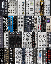 Four Rows of Effects and Drums etc
