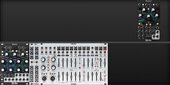 My ruffled Eurorack
