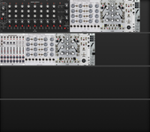 My minimalist techno rack (copy)