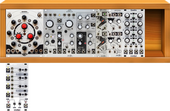 My bleached Eurorack