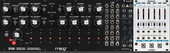 My Eurorack wall frame 2