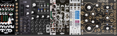 My Eurorack wall frame 3