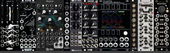 My Eurorack wall frame 4