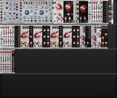 My petalled Eurorack