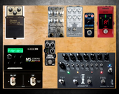 Old Pedaltrain Jr. Analog Synth Board