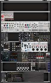 Euro 25 : 126hp 24u (Erica Synths Megarack progress)