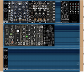 Arturia Rackbrute (88hp x 3) instruments mode v2 (copy)