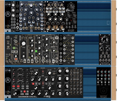Arturia Rackbrute (88hp x 3) instruments mode v2 (copy)