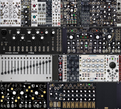 ALM, 60HP Case, Strega, Labyrinth, Spectravox, 0-CTRL, Spectral Delay case