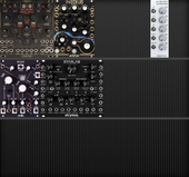 My costumed Eurorack