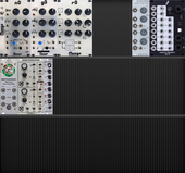 My unglazed Eurorack