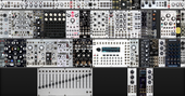 My double 7U 84hp Eurorack (Niftycase) (copy)