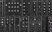 My pebbly Eurorack
