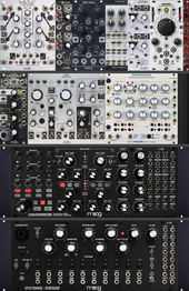Make Noise Voice with Erbeverb 68HP + Moogs (copy)