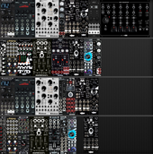 My incased Eurorack