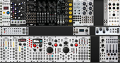 Vintage rack with current modules