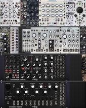 Make Noise Voice with Erbeverb 84HP + Moogs