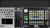 My plastered Eurorack