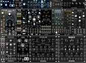 AFTER LATER 7U 84HP CASE (BUILD FIRST) AMBIENT MACHINE WITH KEYSTEP PRO