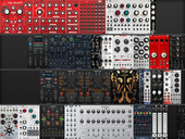 My gabled Eurorack