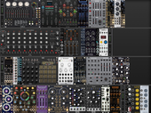 My dural Eurorack (copied from roomboom)