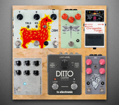 square guitar pedalboard