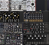 84 Make Noise Voice + 52 ALM Enstrüman kasa + Mooglar (Desktop)