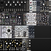 104 Spectravox Make Noise Kasa ve 84 Subharmonicon Nekyia ve Efekt Kasa (copy)