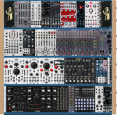 beeq // techno // rack#01 - Moog Labyrith - XOAC + 84HP-I