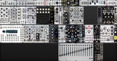 My current double 7U 84hp Eurorack (copy) (copy) (copy)