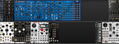 My sweptwing Eurorack
