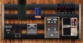 My saintly Pedalboard