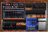 My crisscross Pedalboard (copy)