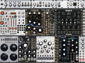 84hp Intellijel Case DRONE w Piston Honda and Doepfer VCA, Aurora