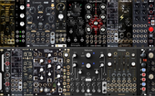 Performance rack 2x84 for setup met Moog Sub25 (copy)