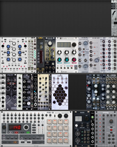 My Studio Rack with everything I own
