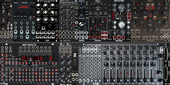 Techno with mixer black