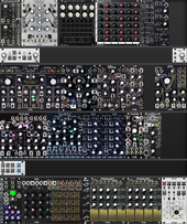 Dual IJ7U Make Noise system