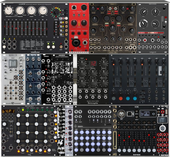 My zebrine Eurorack