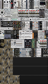 CFL (10Ux142HP) + (3Ux142HP) + (front sequencers) - now (Dec. 25)