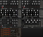 My xanthous Eurorack
